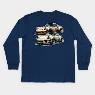 Porsche 911 Kids Long Sleeve T-Shirt